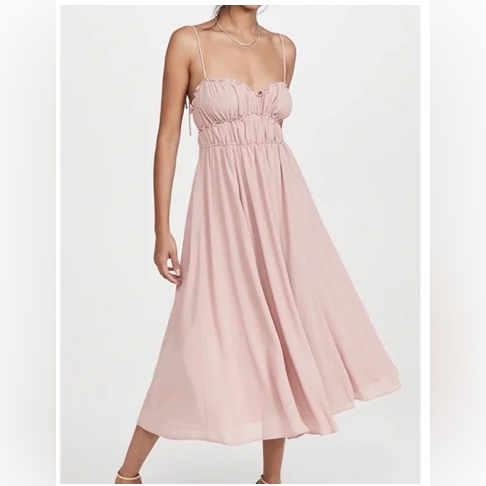 O.P.T brand new chic spaghetti strapped Pink Dress